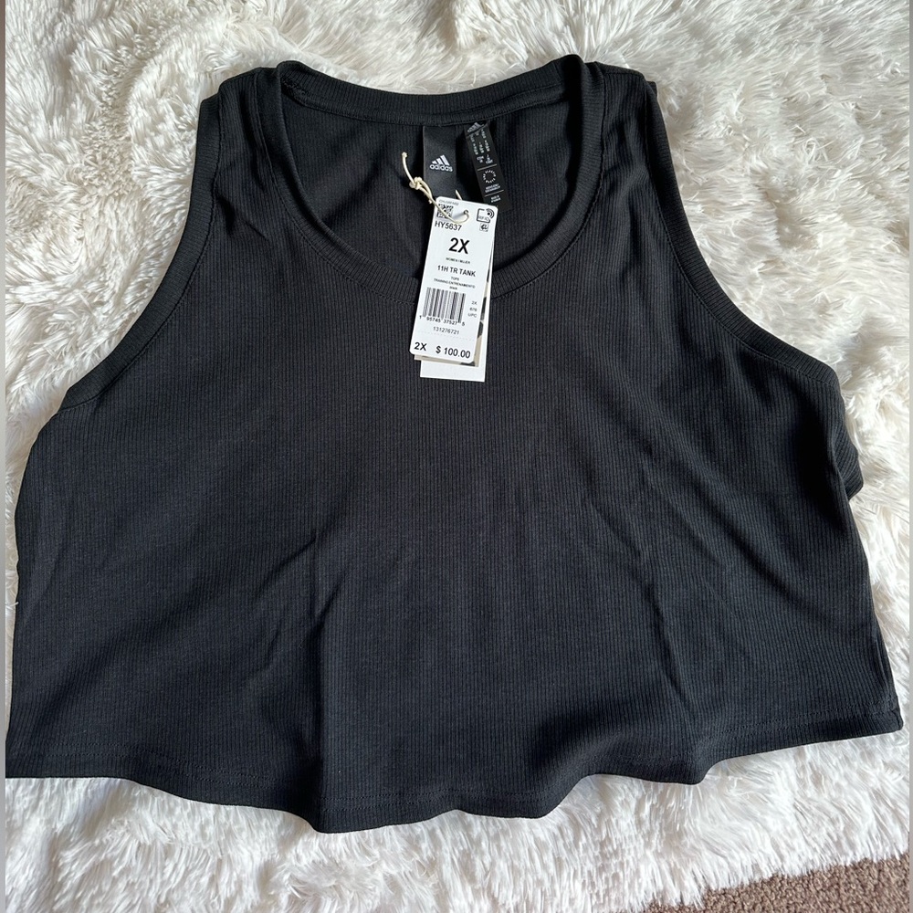 NWT Adidas x 11 Honoré Women’s Plus Training Tank, Size 2x